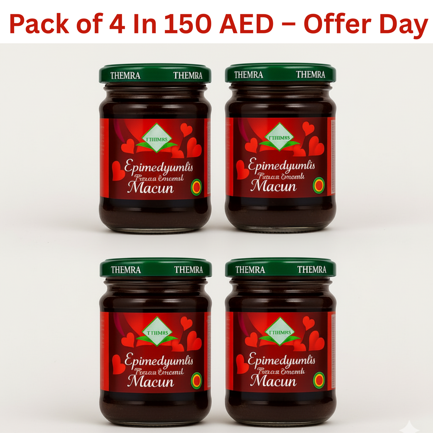Big Offer 4 Pcs Turkish Majoon Deal Set Limited Time Special Bonus