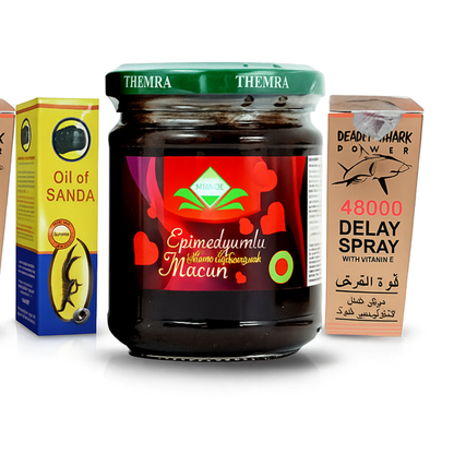 Big Offer 2 Turkish Macun Sanda Oil Spray Deal Set Offer